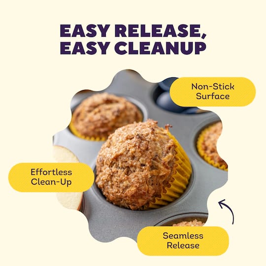 Wilton® Gold Non-Stick Bakeware 12 Cup Muffin Pan